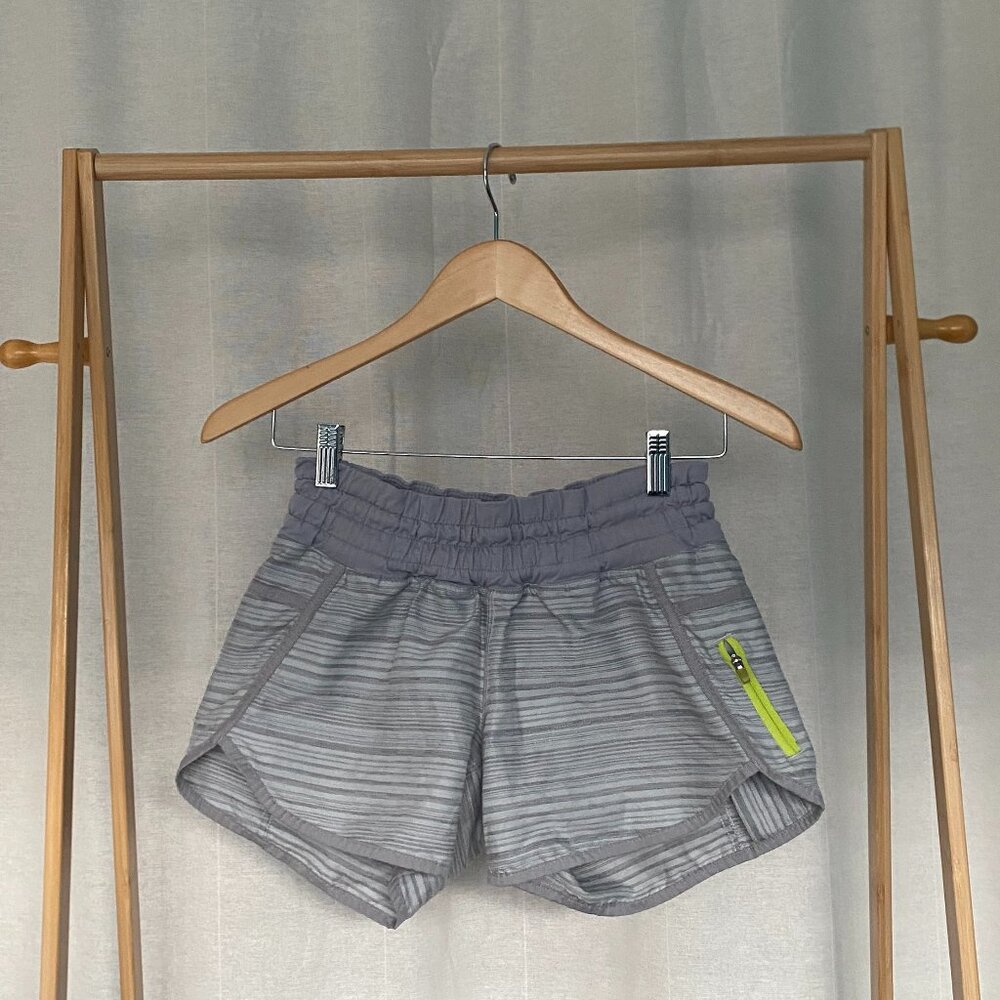 Lululemon Grey Running Shorts, size XS